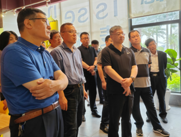 动态| 热烈欢迎河口区领导及企业家代表们莅临德麦森参观